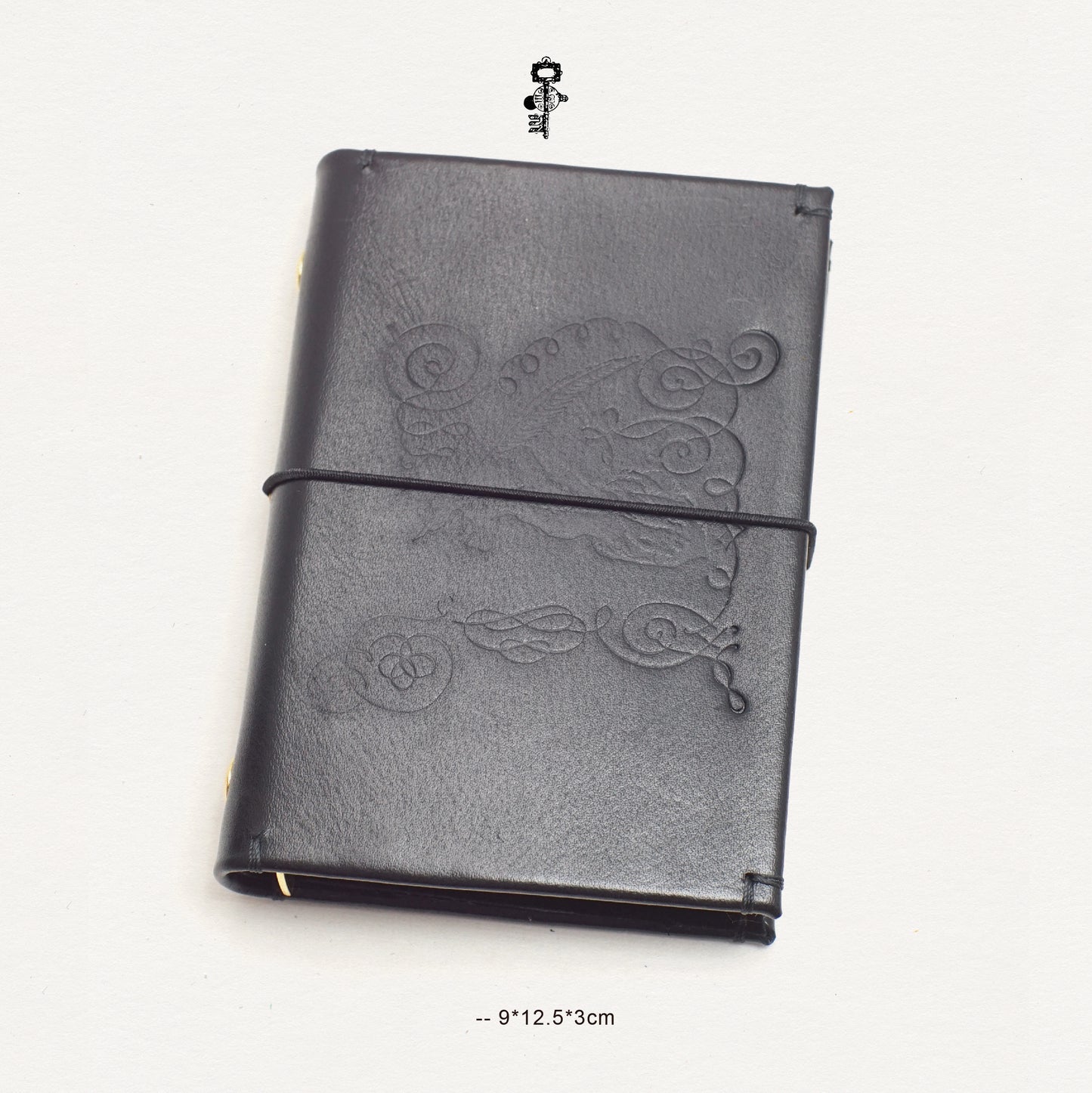 Genuine Leather Hand-portable Pocket M5 Notebook