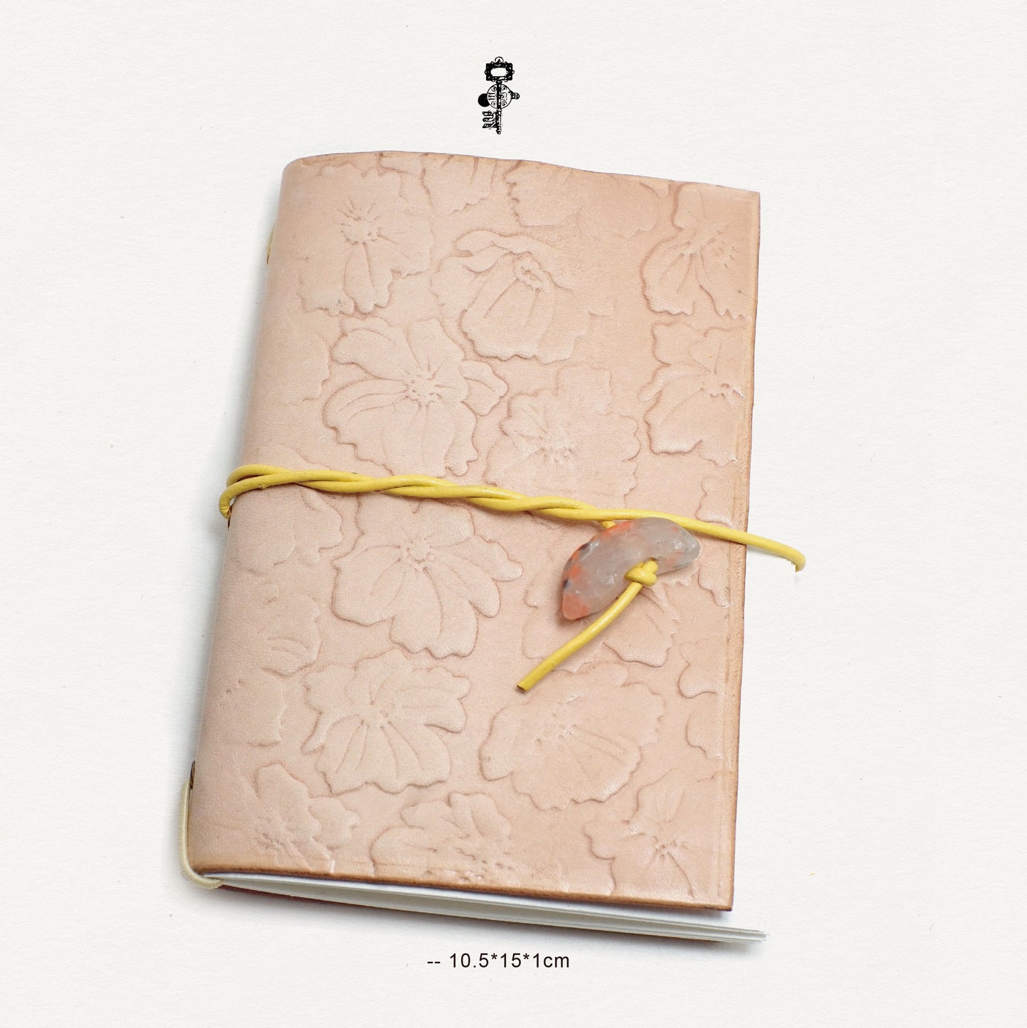 Genuine Leather Handmade Relief Vegetable Tanned Leather Travel Portable Watercolor Book