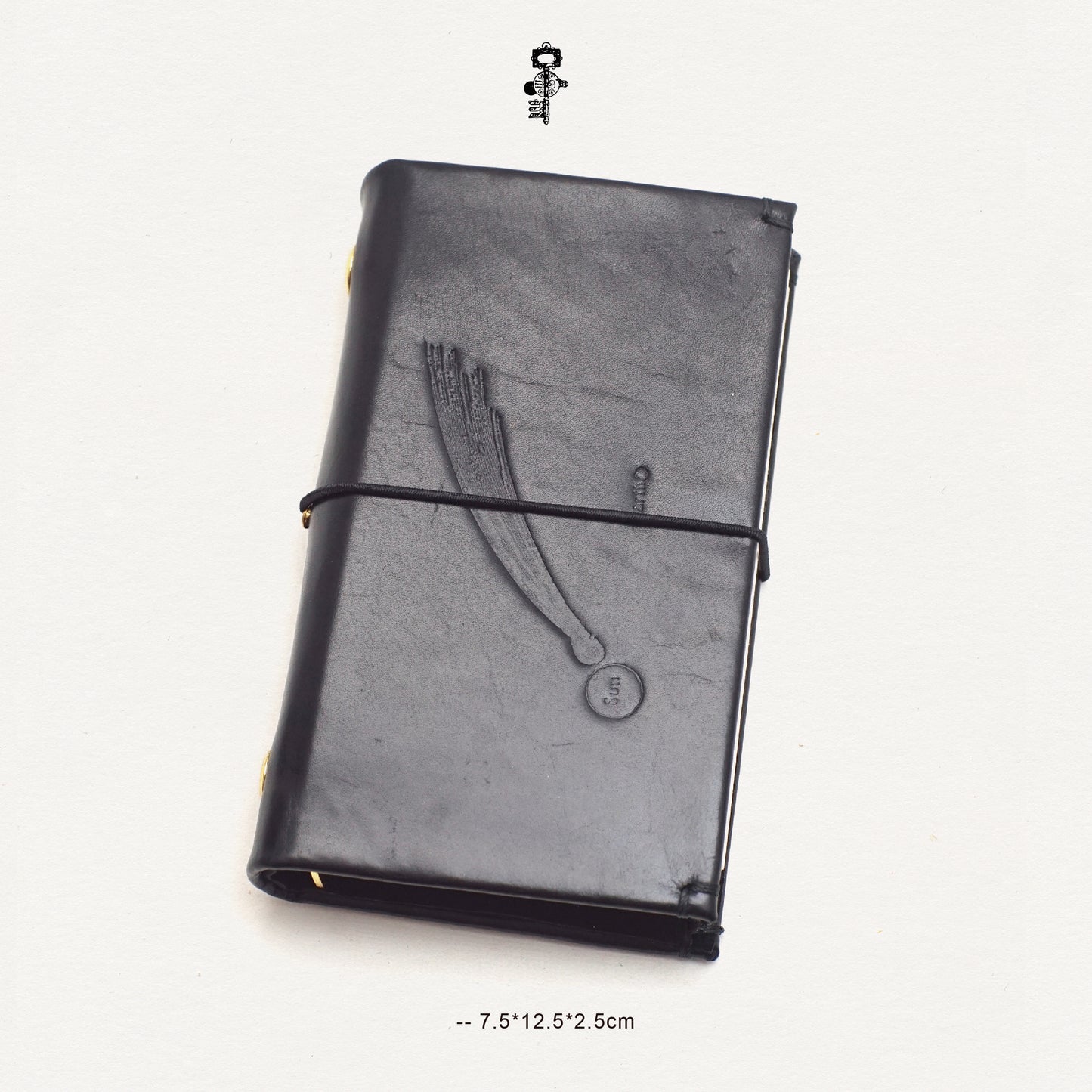 Genuine Leather Hand-portable Pocket M2.5 Notebook