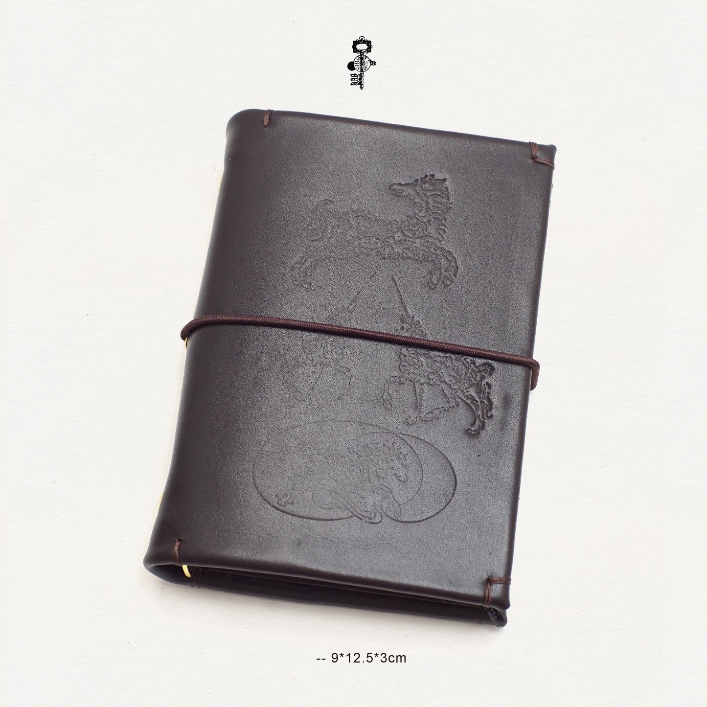 Genuine Leather Hand-portable Pocket M5 Notebook