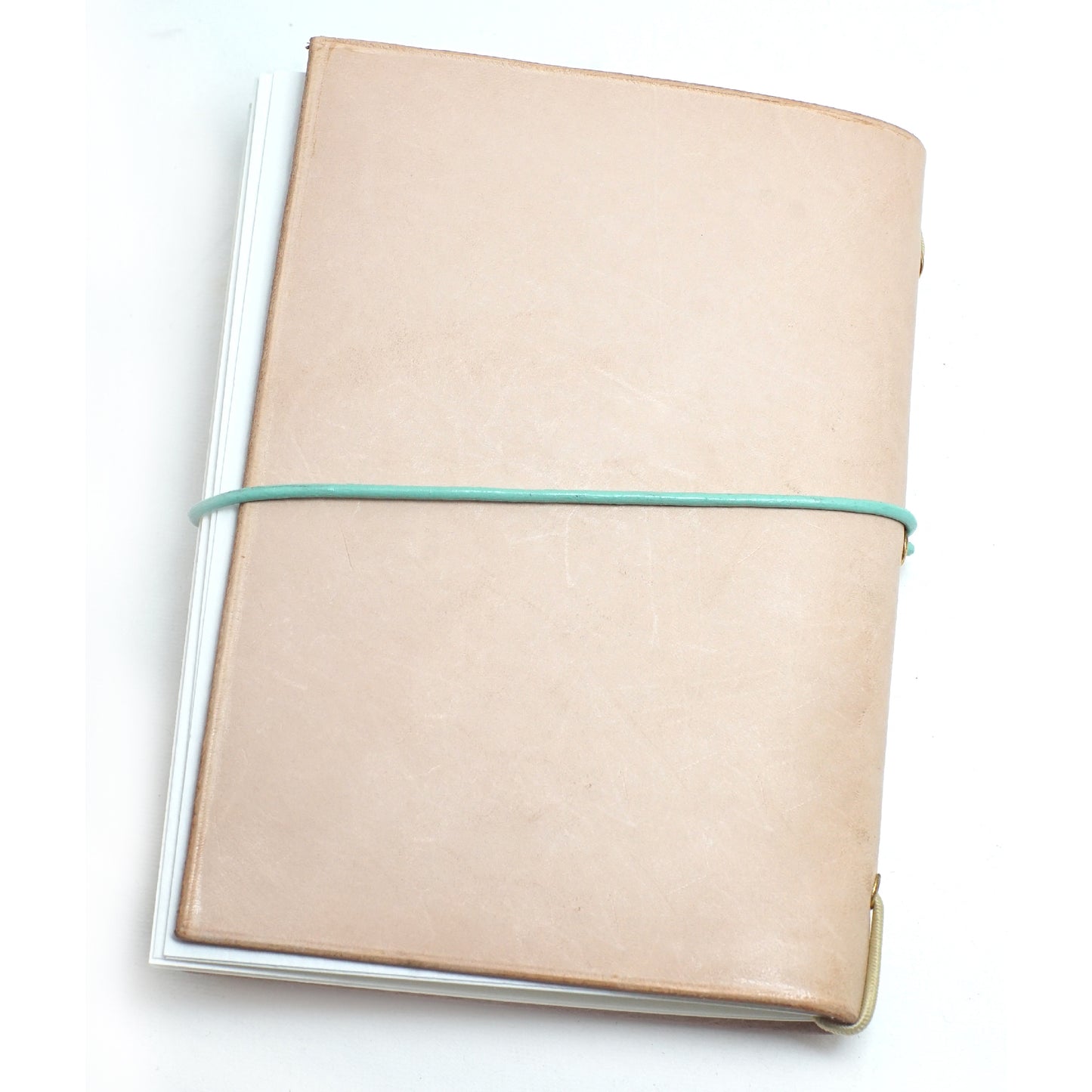 Genuine Leather Handmade Relief Vegetable Tanned Leather Travel Portable Watercolor Book