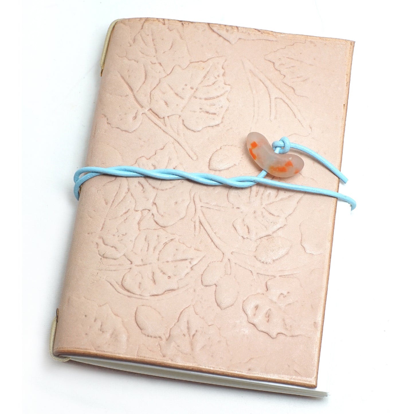 Genuine Leather Handmade Relief Vegetable Tanned Leather Travel Portable Watercolor Book
