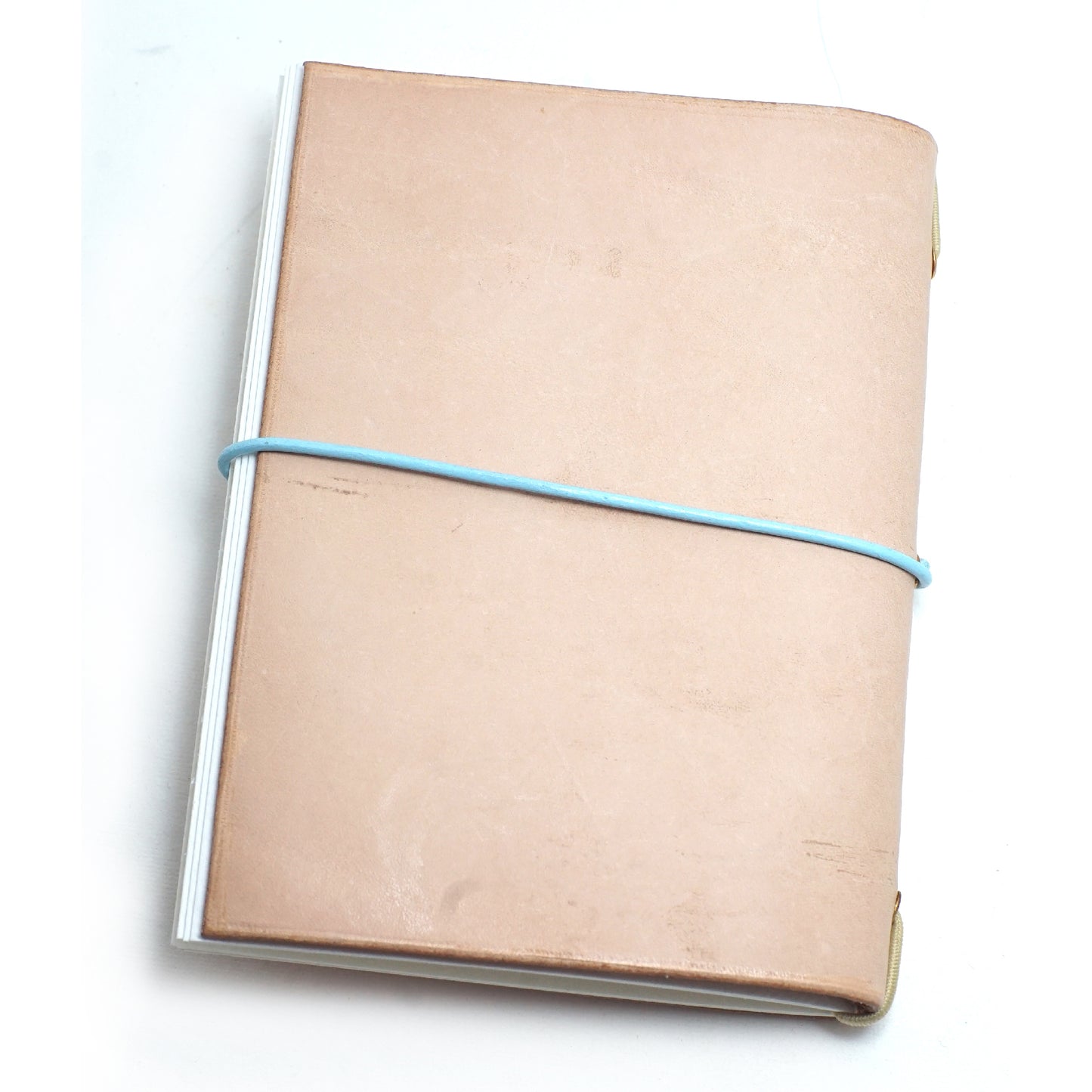 Genuine Leather Handmade Relief Vegetable Tanned Leather Travel Portable Watercolor Book