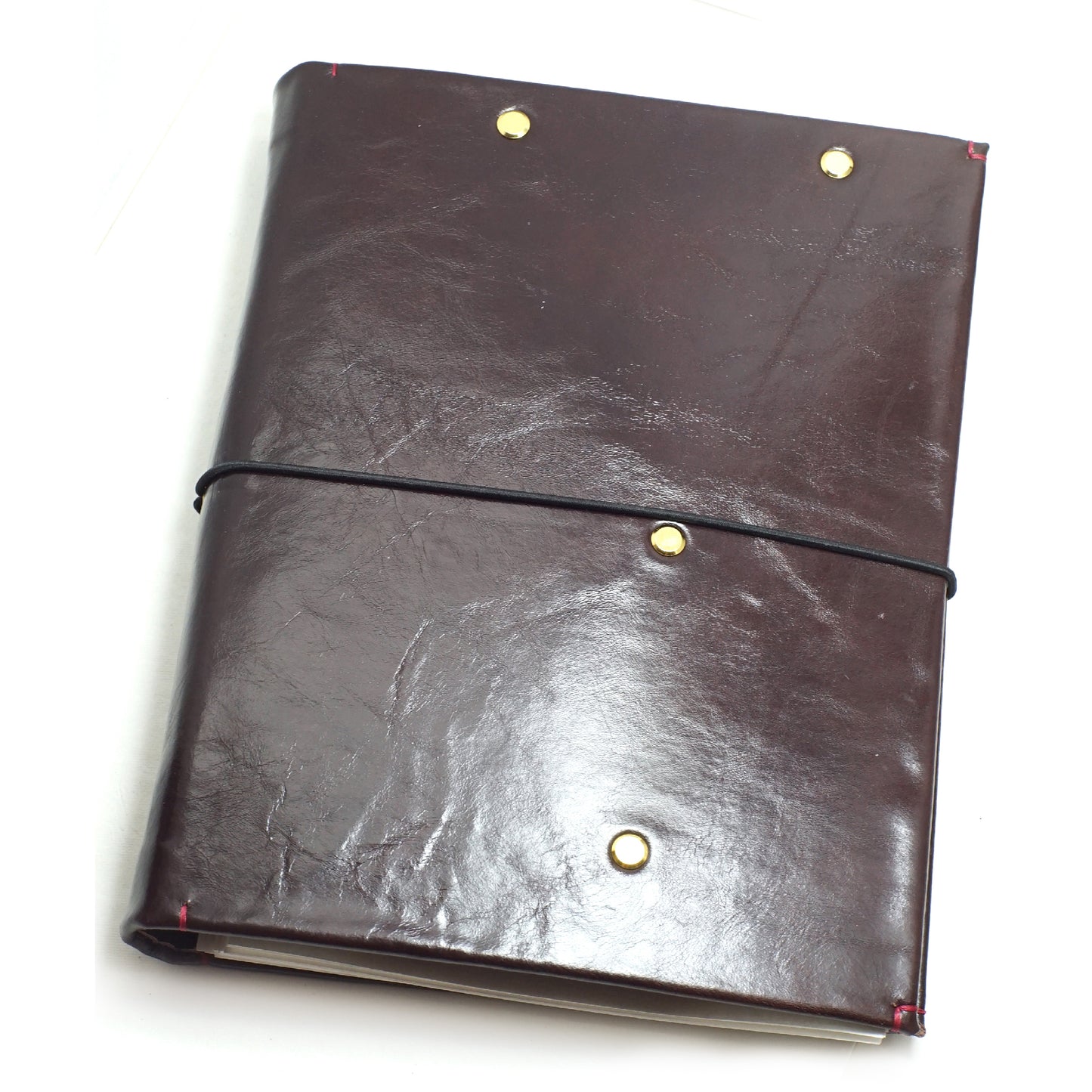 Genuine Leather Handmade Portfolio Collection Notebook