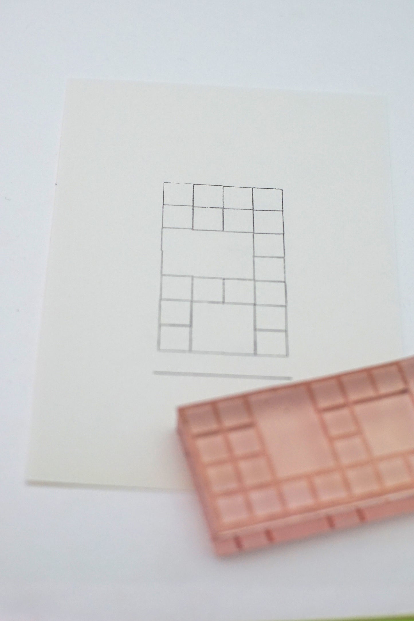 Modular Collage Grid Stamp