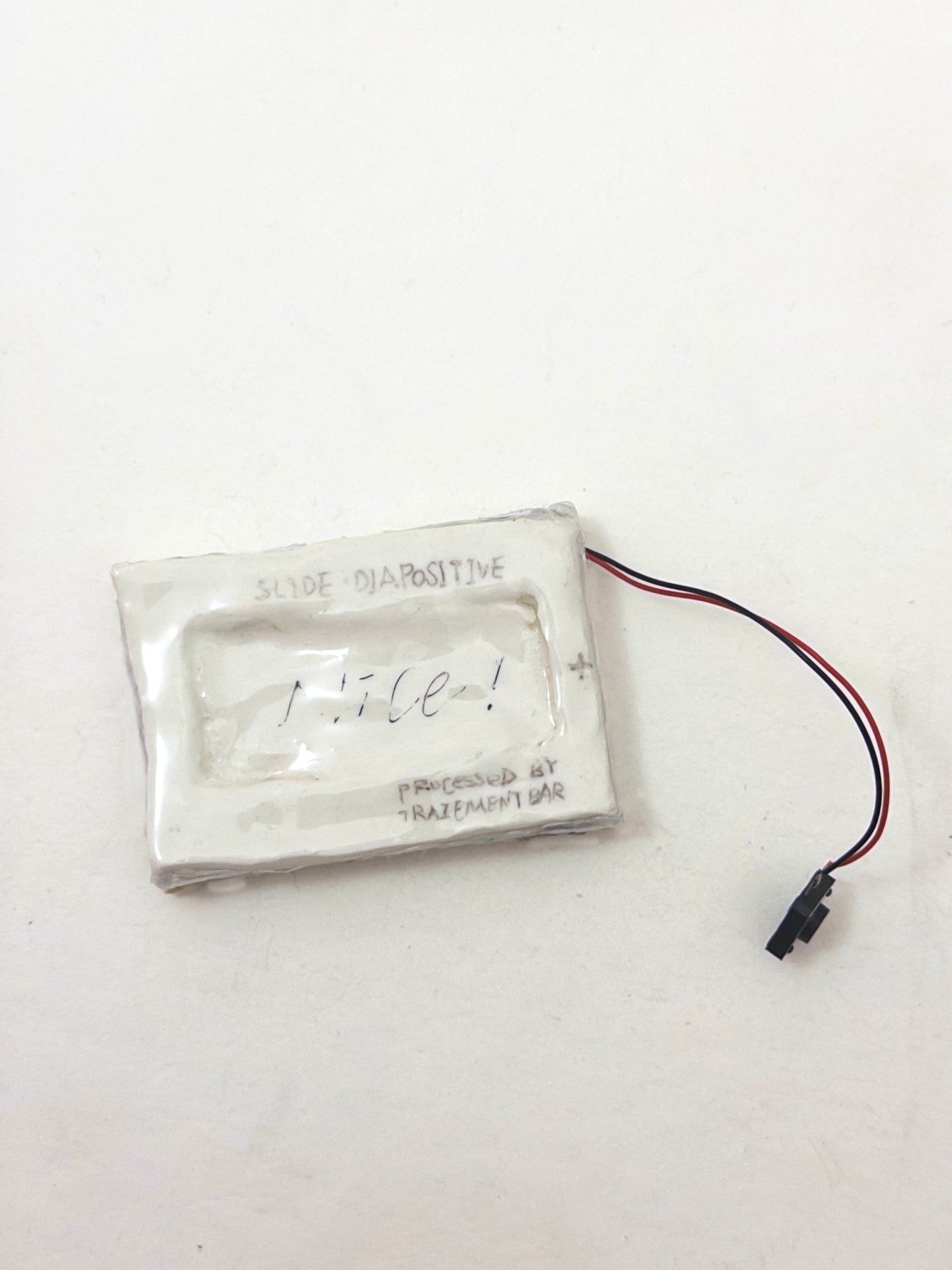 Handmade Ceramic Voice Message Recorder