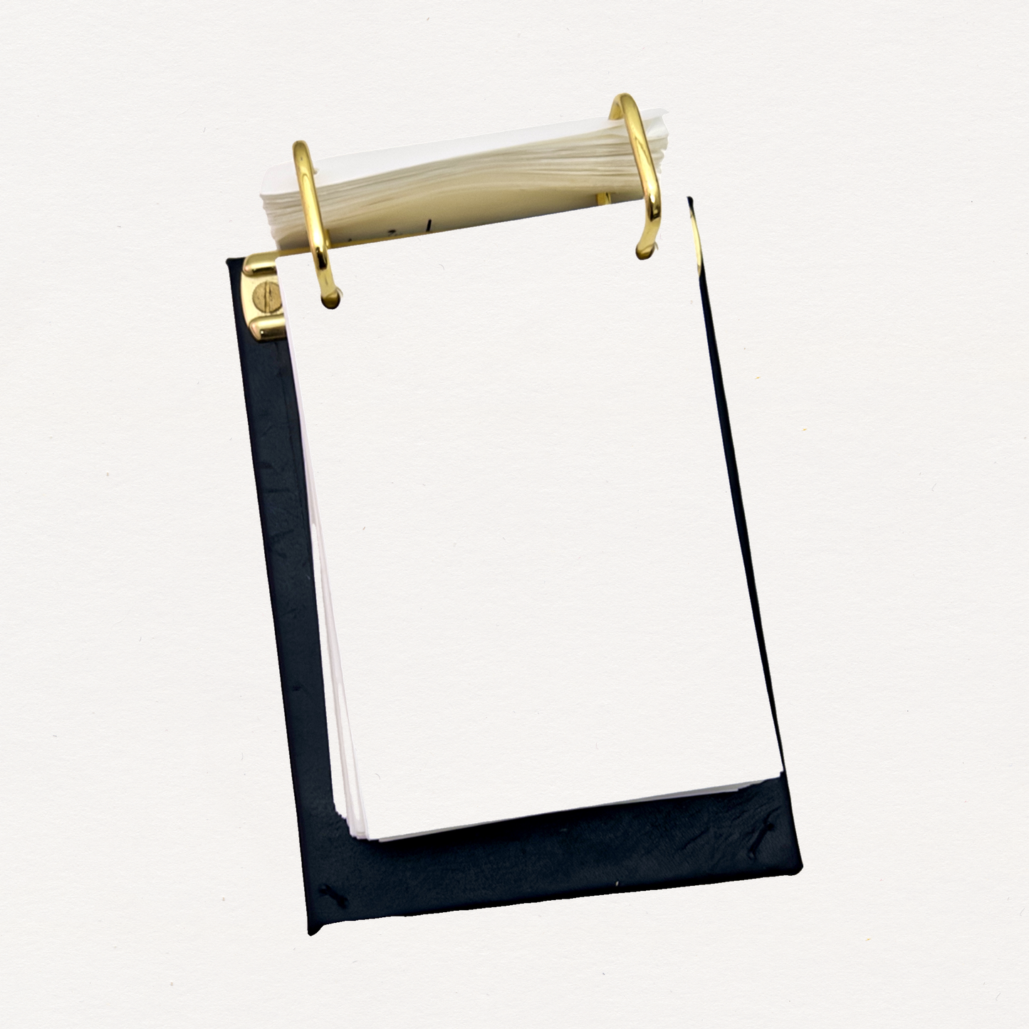 Leather Ring-Bound Sketchbook