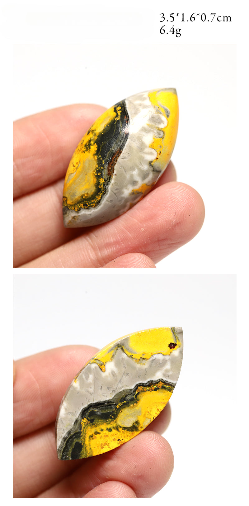 Natural Wasp Stone Horse Eye