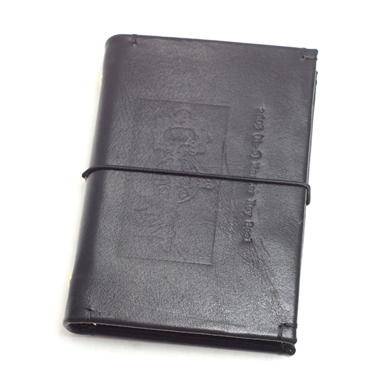 Genuine Leather Hand-portable Pocket M5 Notebook