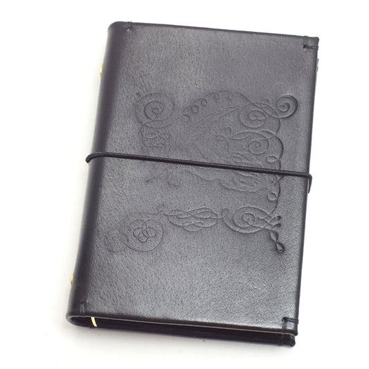Genuine Leather Hand-portable Pocket M5 Notebook