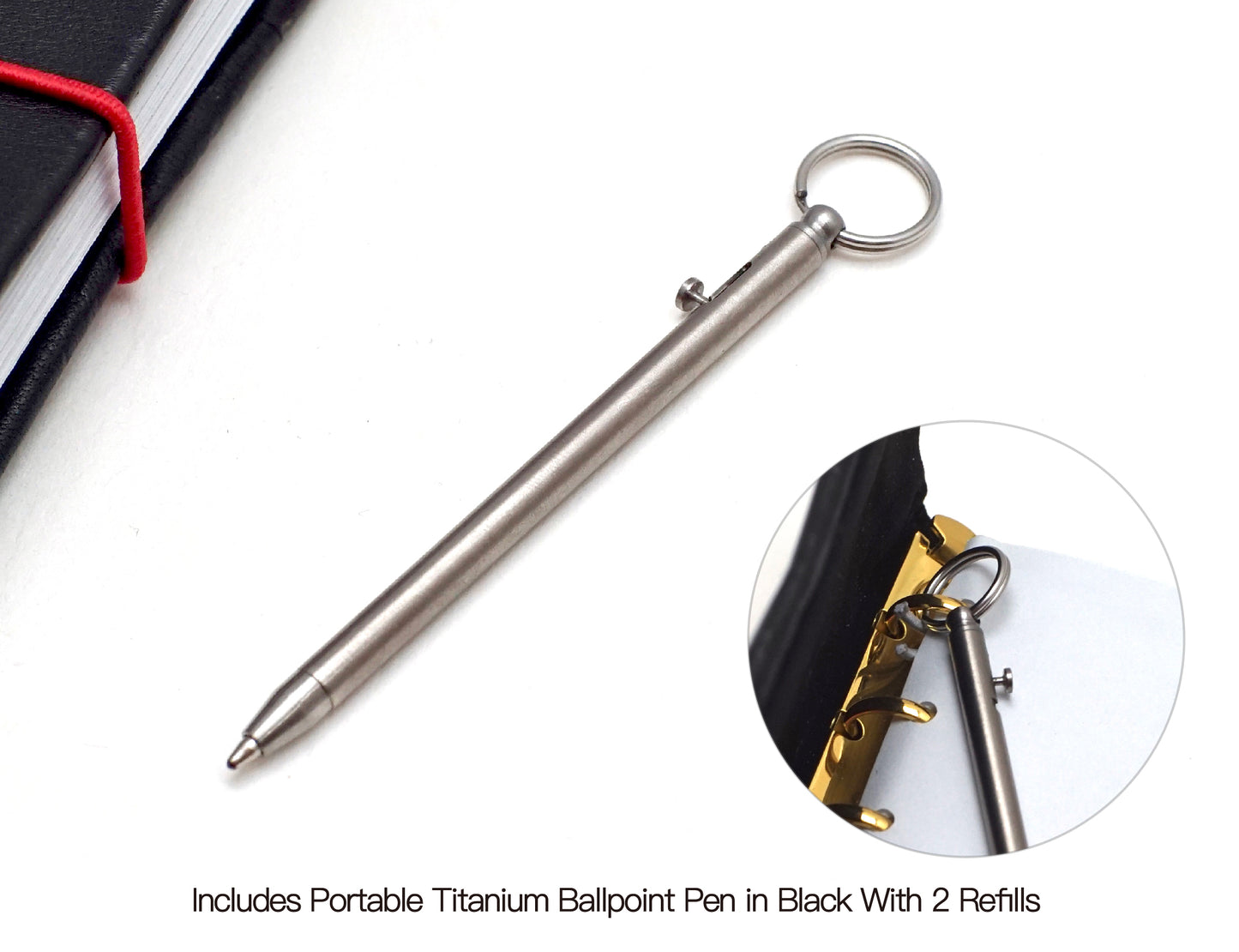 Genuine Leather Hand-portable Pocket M2.5 Notebook