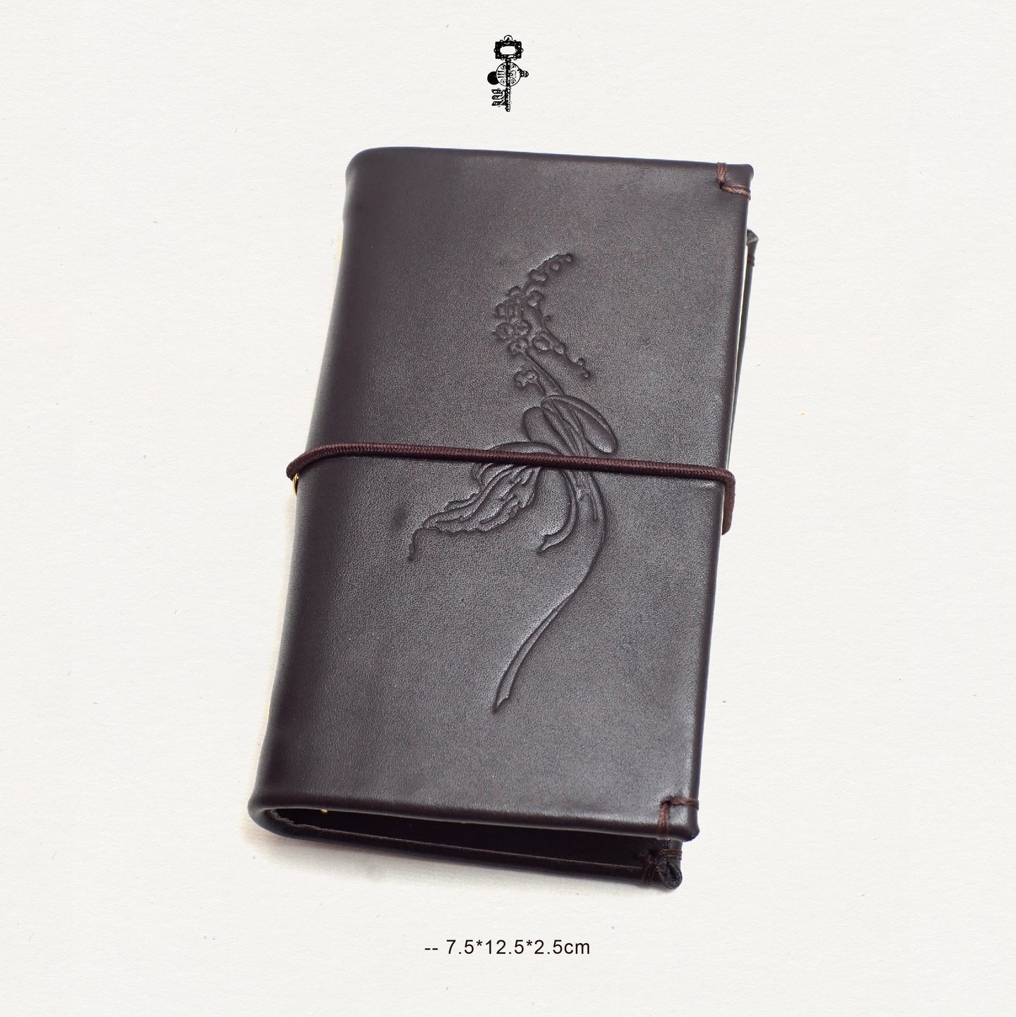 Genuine Leather Hand-portable Pocket M2.5 Notebook