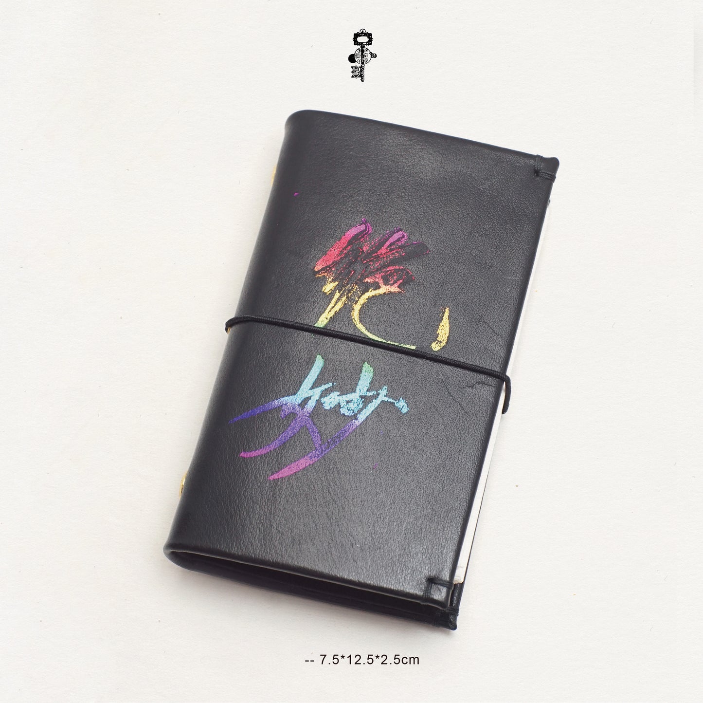 Genuine Leather Hand-portable Pocket M2.5 Notebook