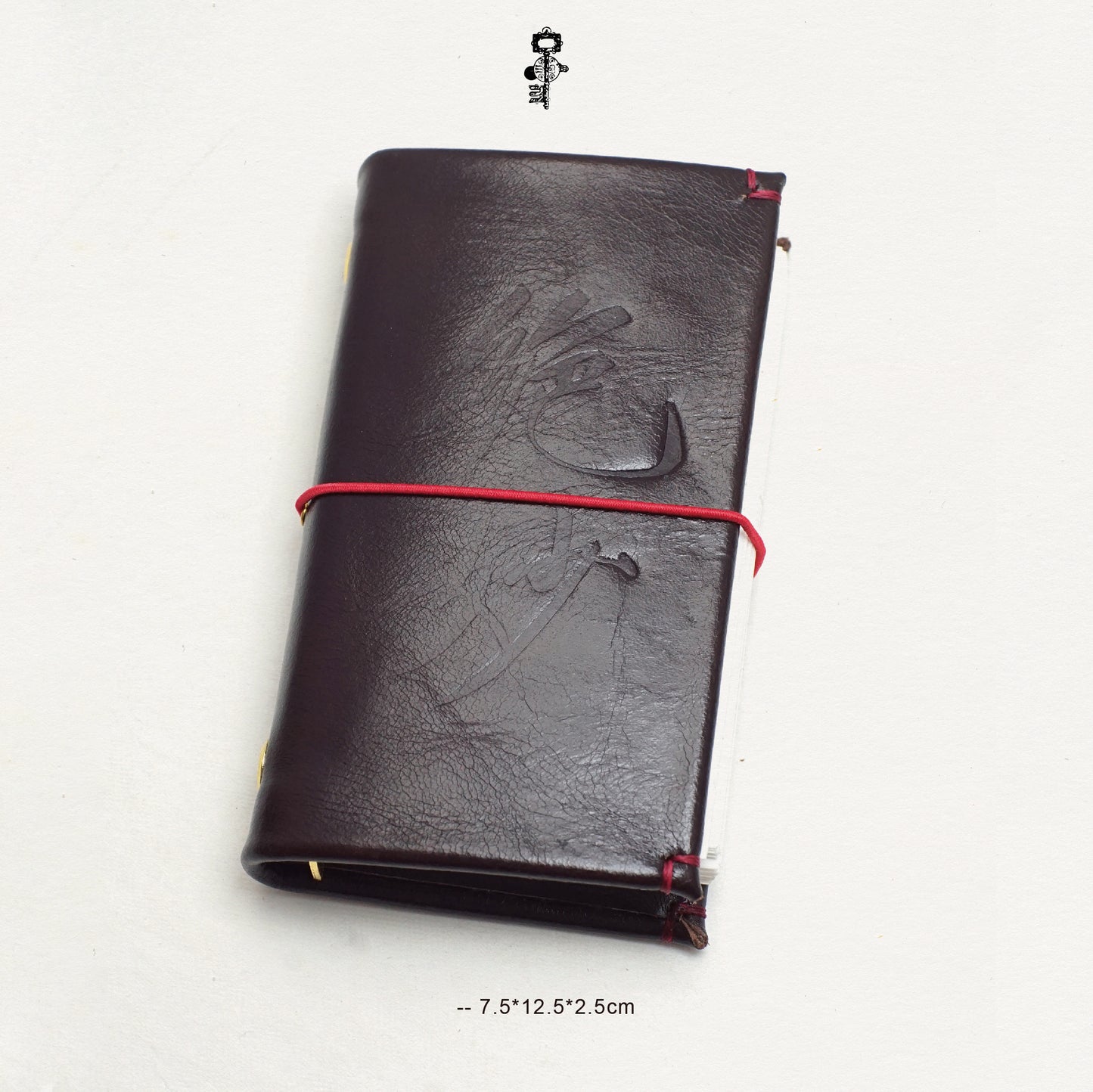 Genuine Leather Hand-portable Pocket M2.5 Notebook