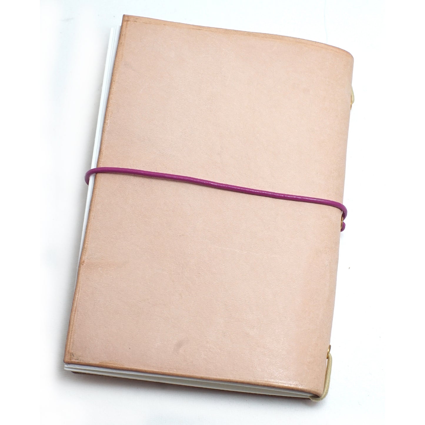 Genuine Leather Handmade Relief Vegetable Tanned Leather Travel Portable Watercolor Book