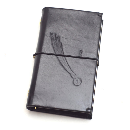 Genuine Leather Hand-portable Pocket M2.5 Notebook
