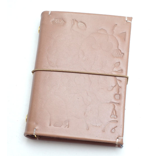 Genuine Leather Hand-portable Pocket M5 Notebook