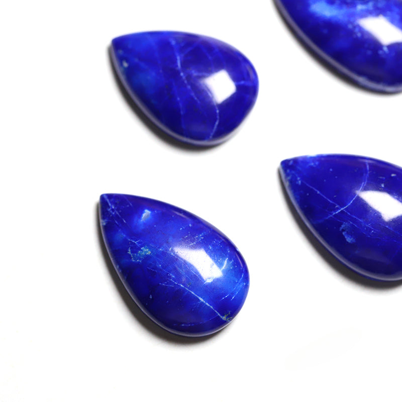 A5 Natural Afghan Lapis lazuli Droplet Pendant Mineral Crystal