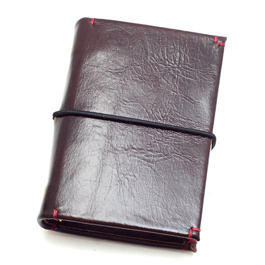 Genuine Leather Hand-portable Pocket M5 Notebook