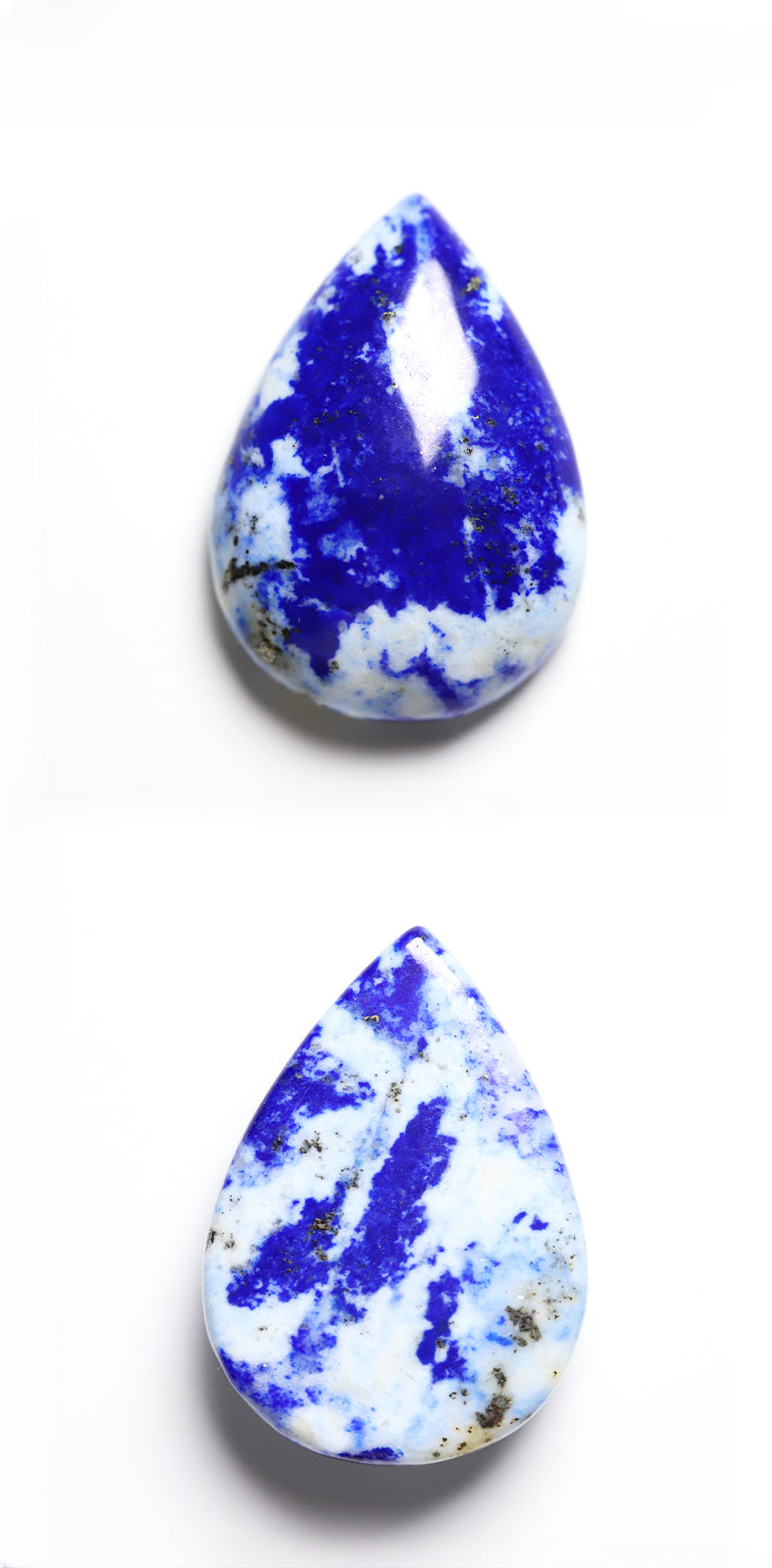 A5 Natural Afghan Lapis lazuli Droplet Pendant Mineral Crystal