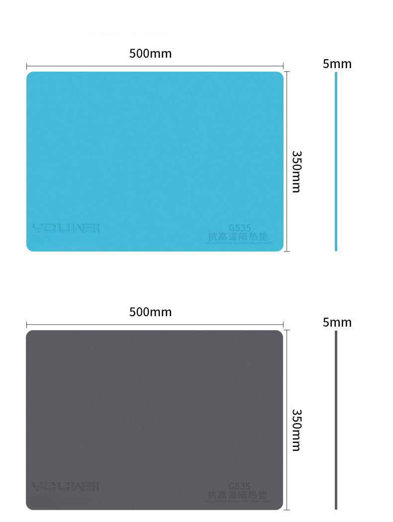 500 degree high-temperature resistant silicone pad for jewelry production