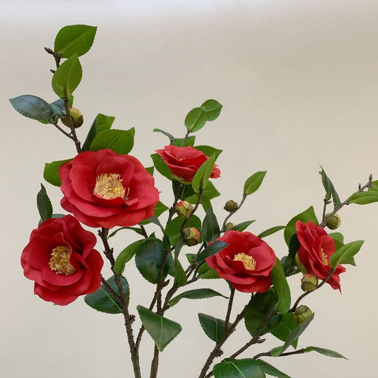 Simulated Flower Mountain Camellia and Silk Flower