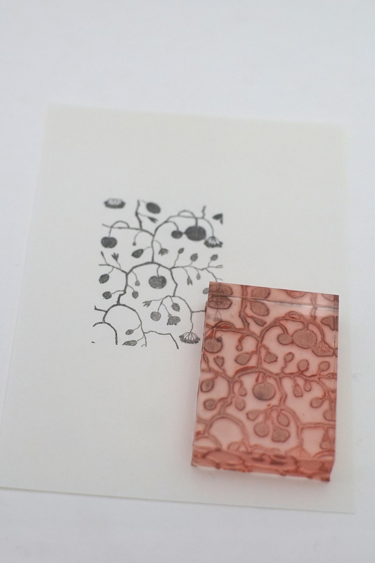 Berry Vine Botanical Stamp