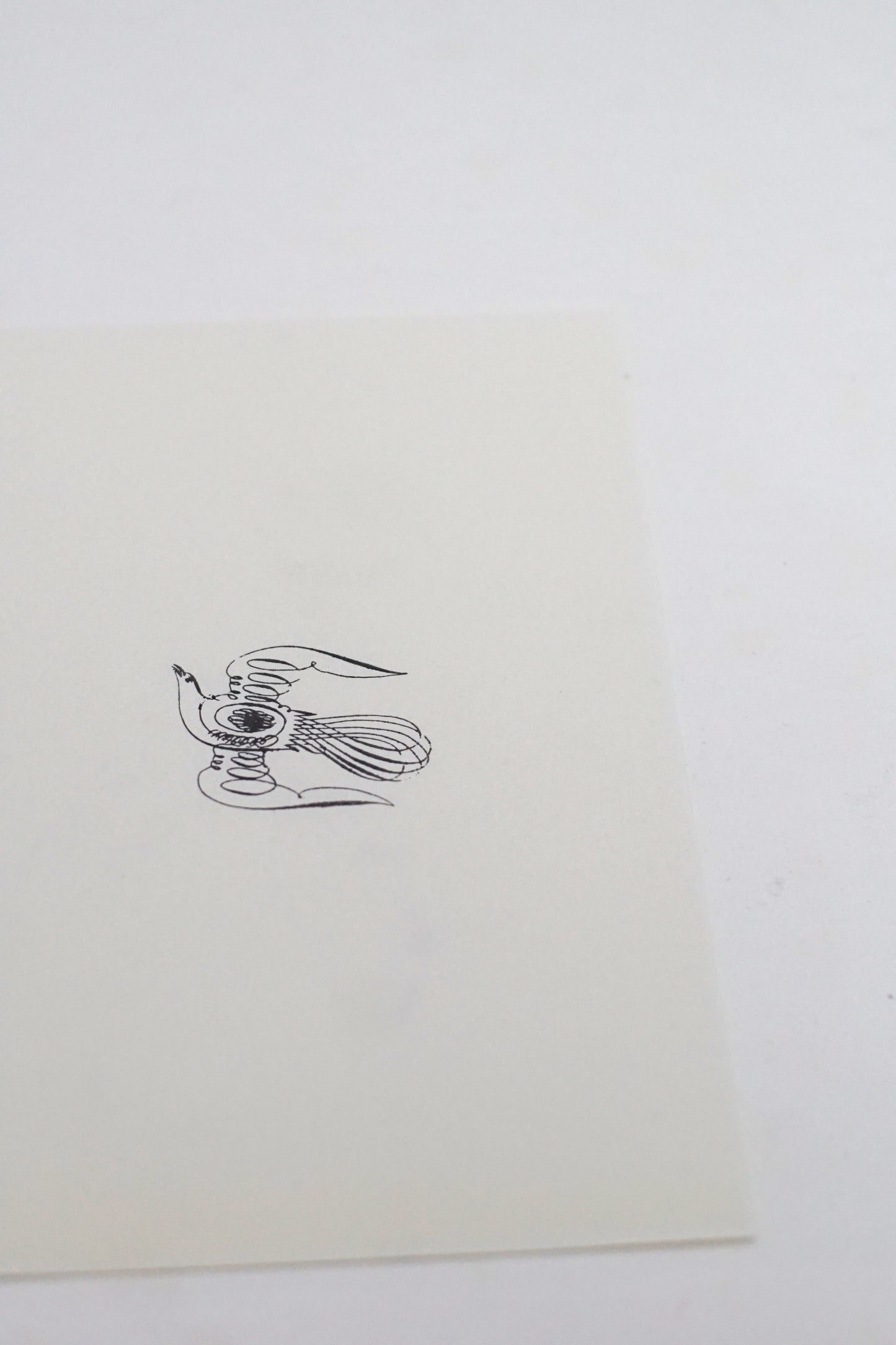 Abstract Coil Teapot Stamp