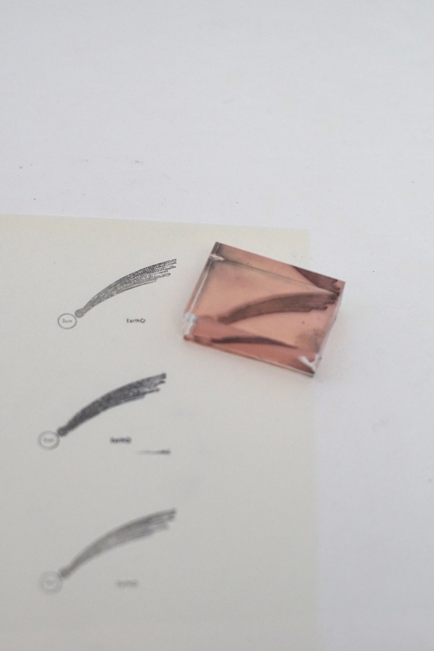 Comet Orbit Diagram Stamp