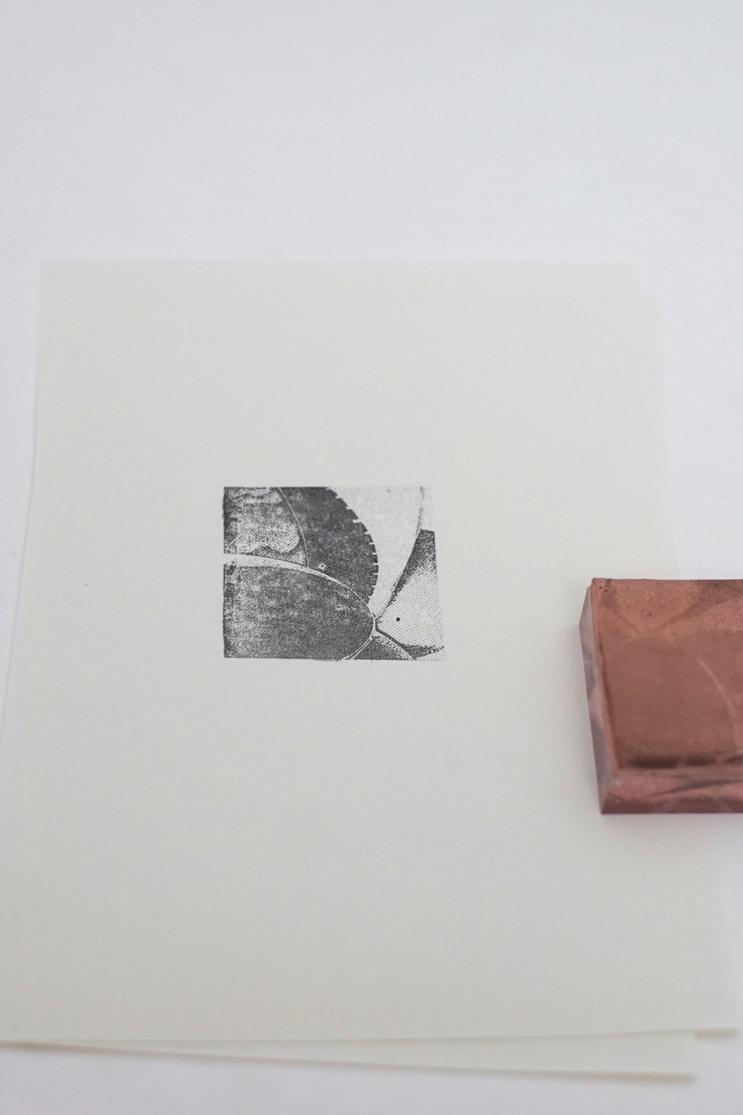 Halftone Texture Abstract Stamp