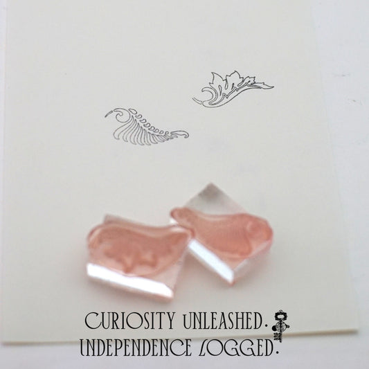 Baroque Acanthus Flourish Stamps (Set of 2)