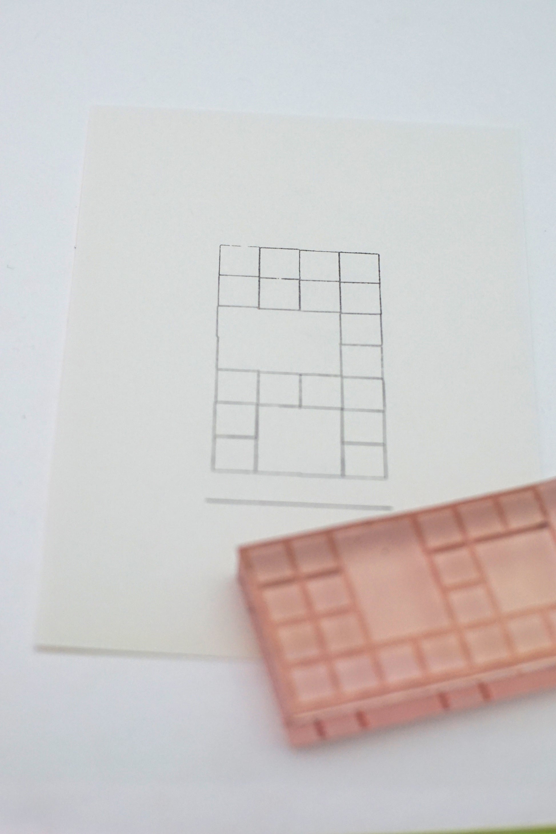 Modular Collage Grid Stamp