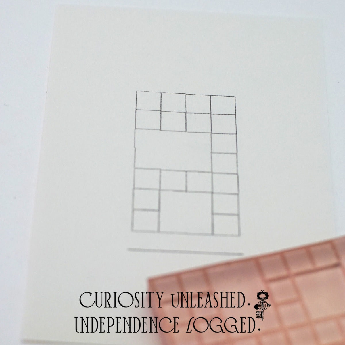 Modular Collage Grid Stamp
