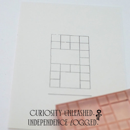 Modular Collage Grid Stamp
