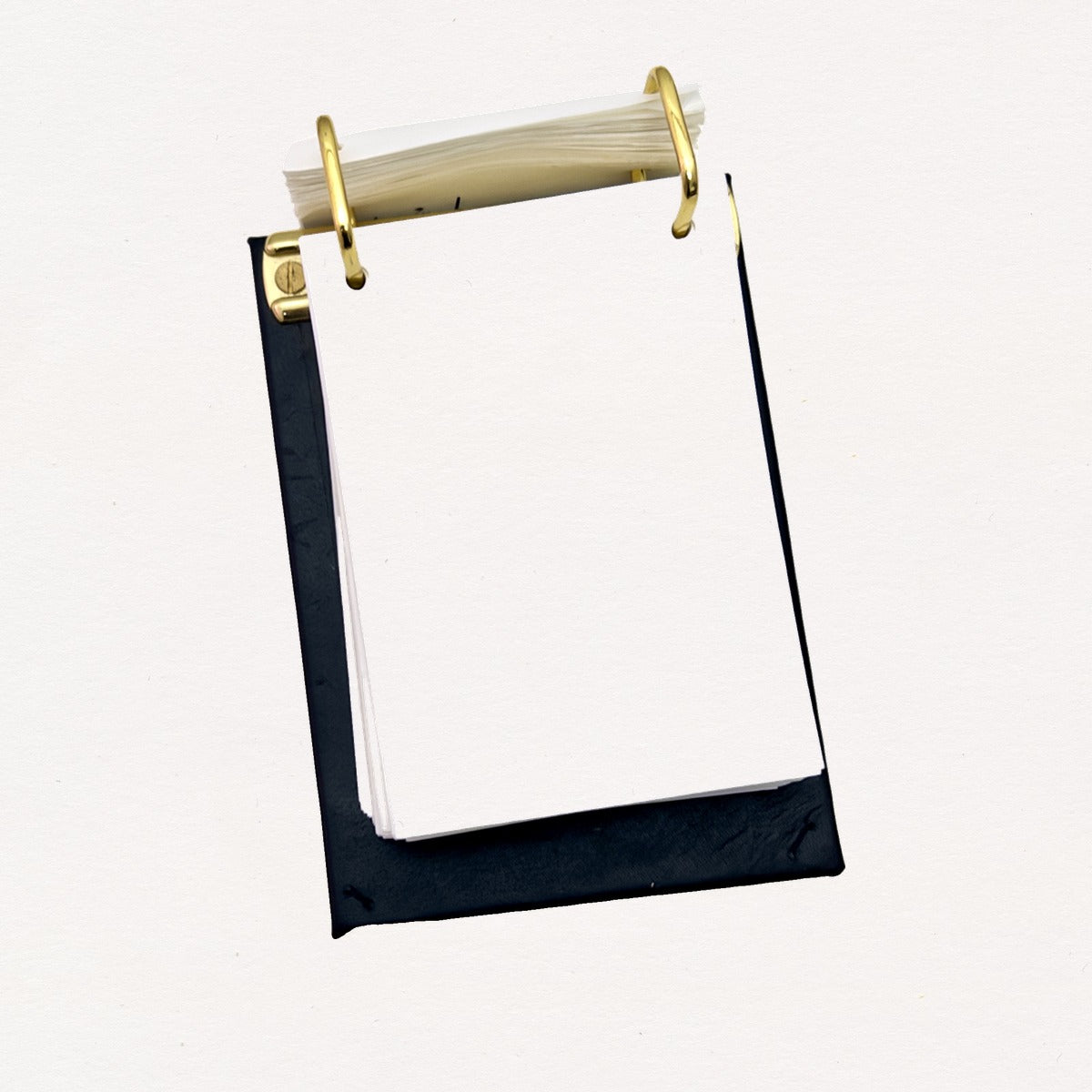 Leather Ring-Bound Sketchbook