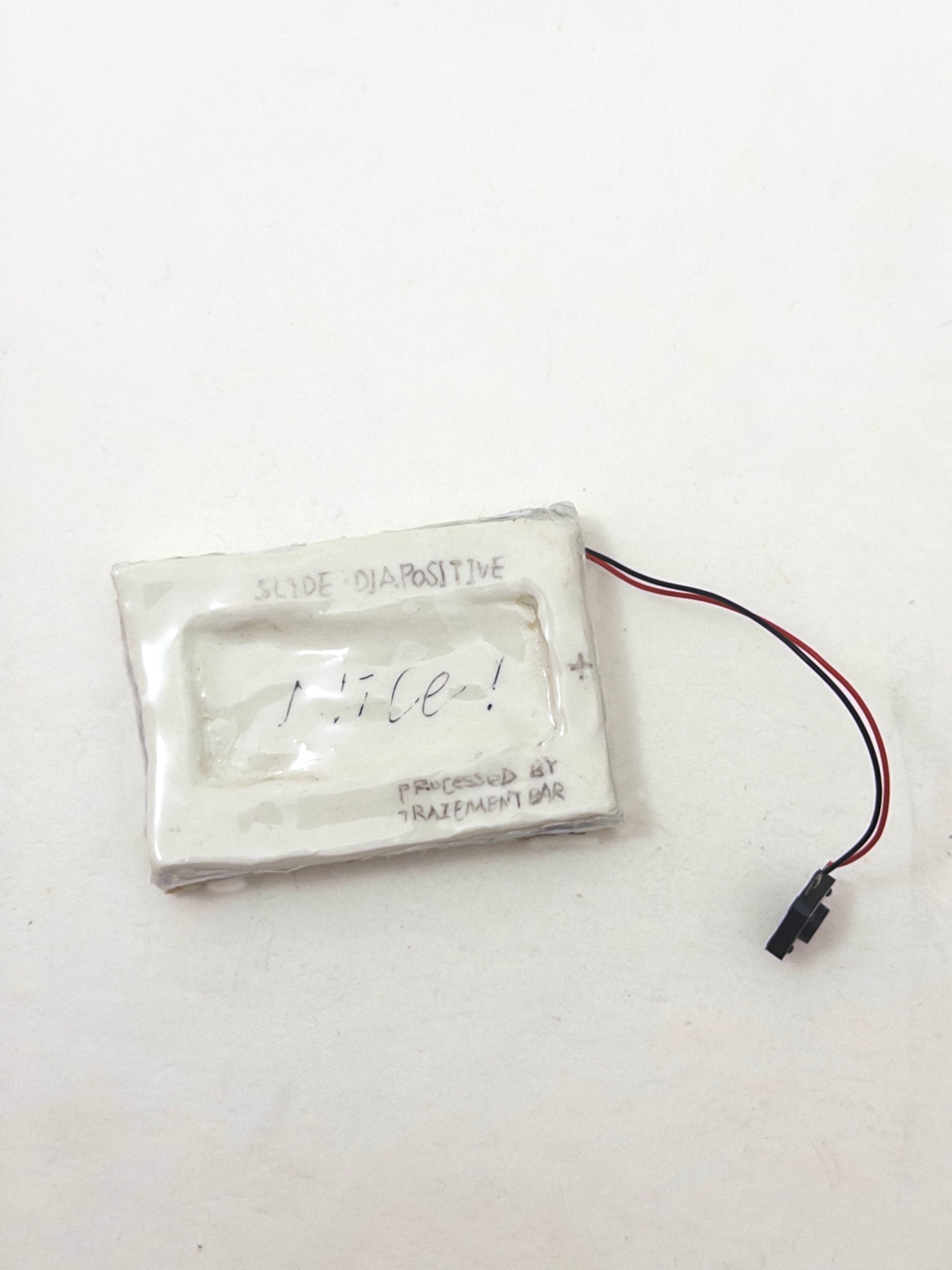 Handmade Ceramic Voice Message Recorder