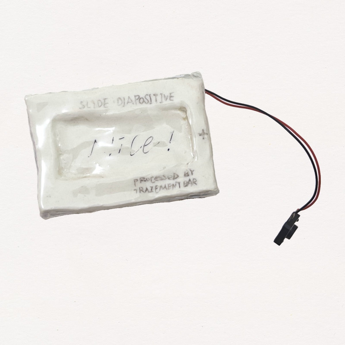 Handmade Ceramic Voice Message Recorder