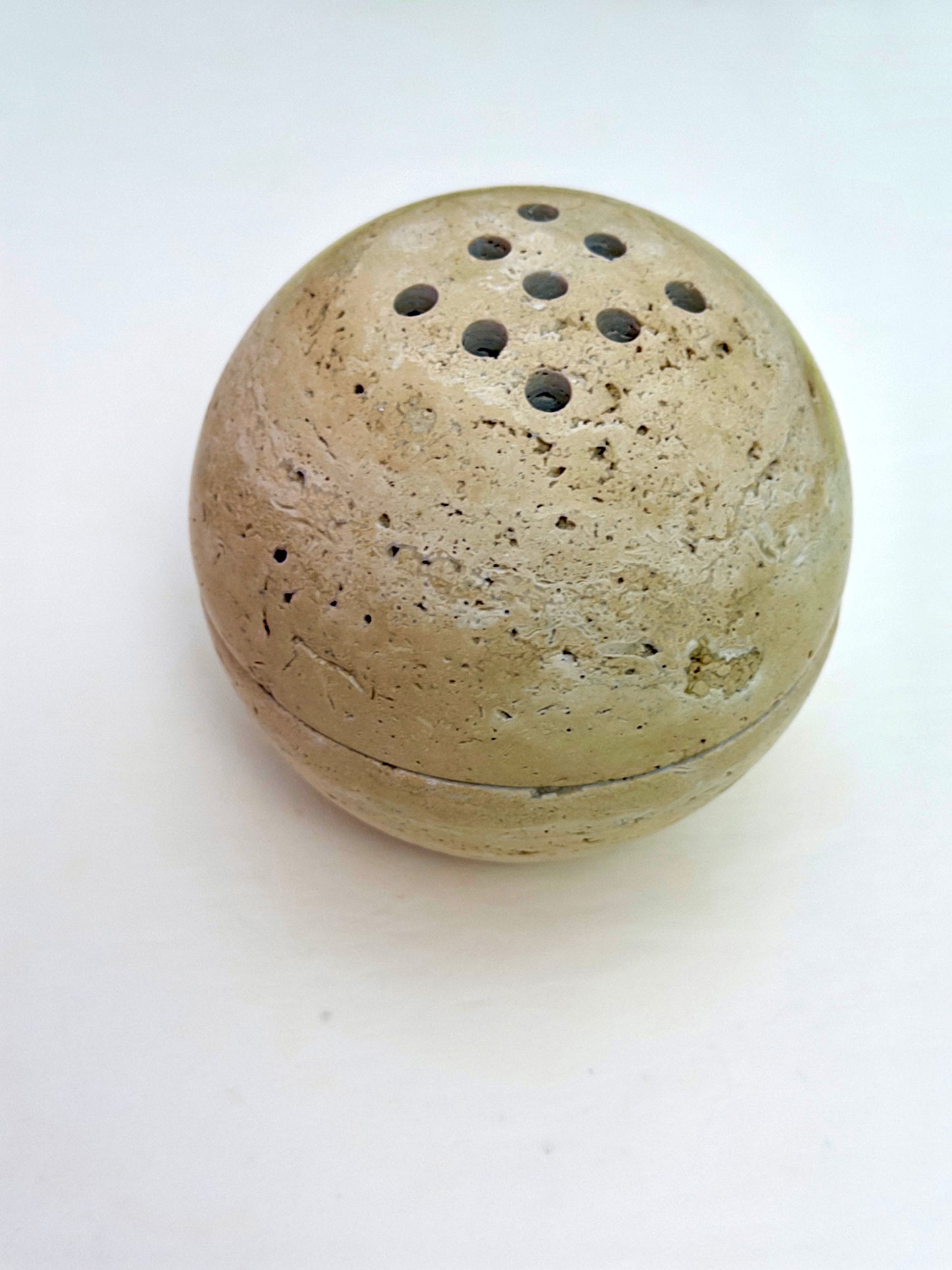 Temperature-Adjustable Travertine Aroma Warmer