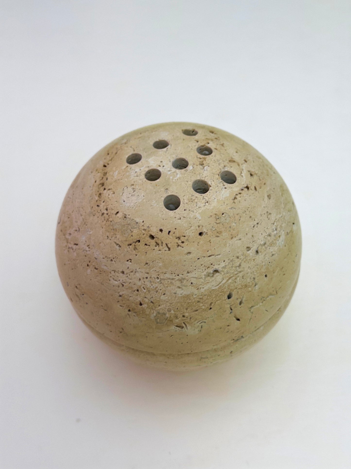 Temperature-Adjustable Travertine Aroma Warmer