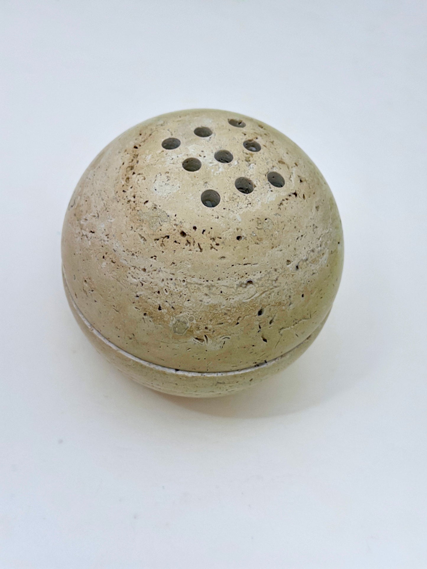Temperature-Adjustable Travertine Aroma Warmer