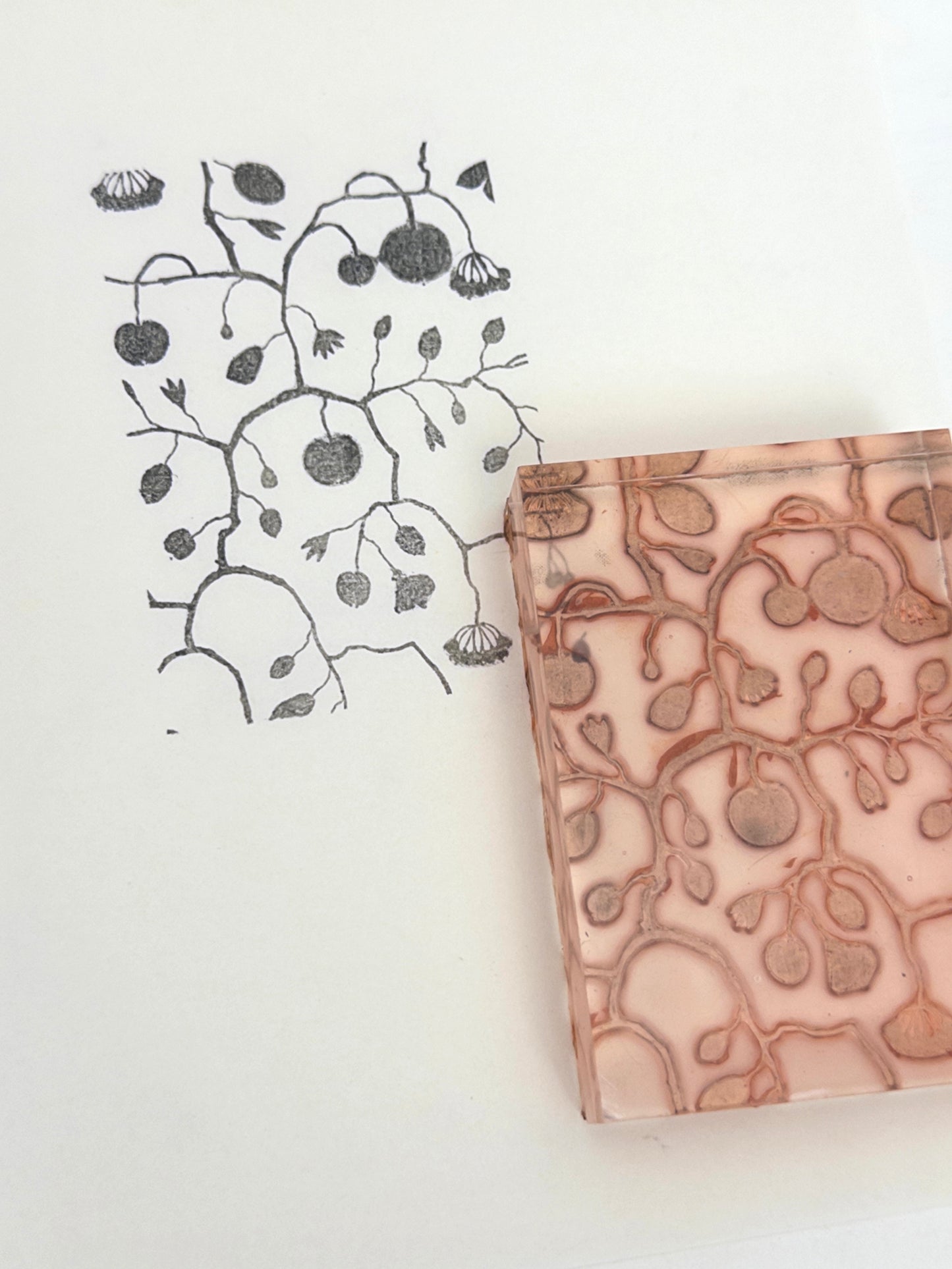 Berry Vine Botanical Stamp