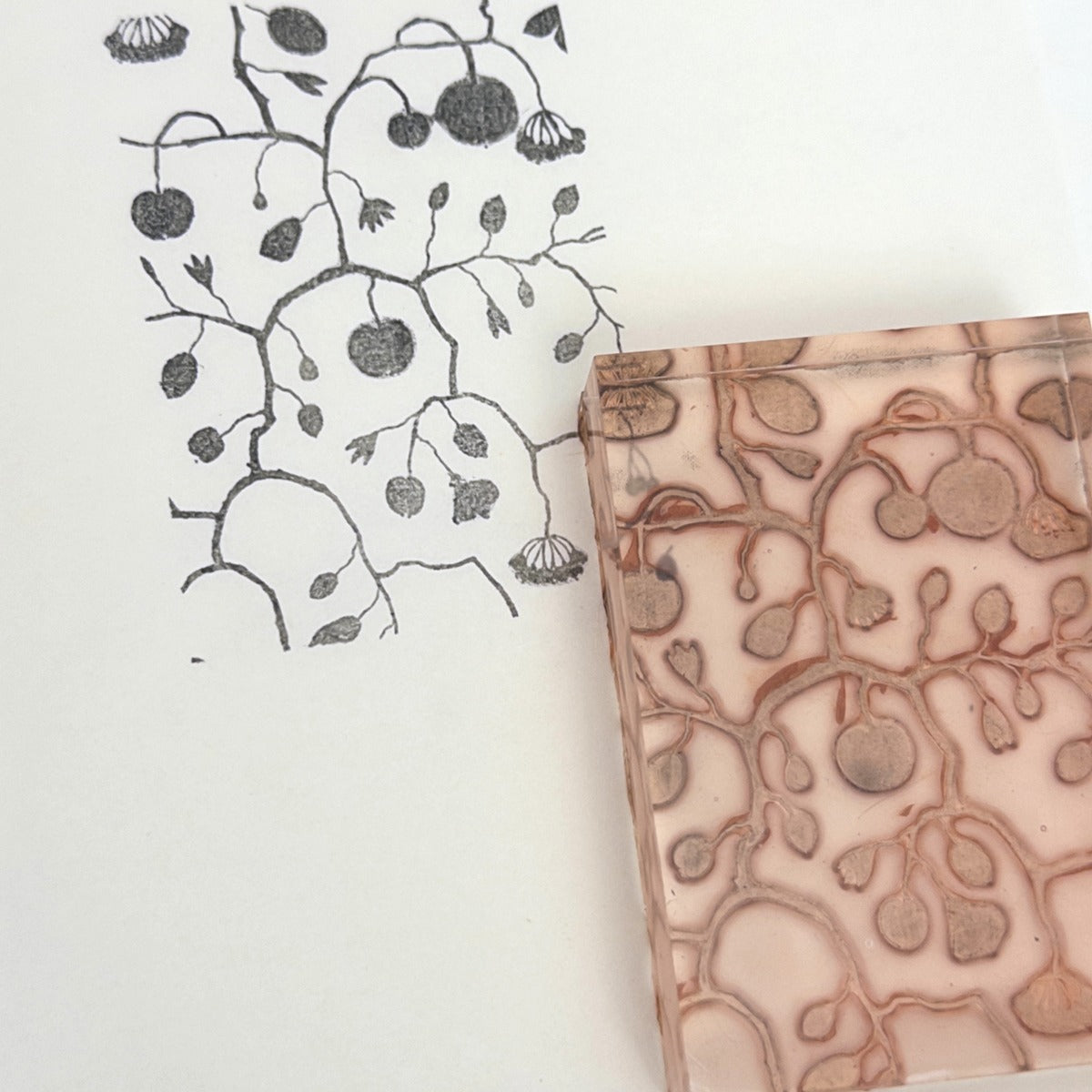 Berry Vine Botanical Stamp