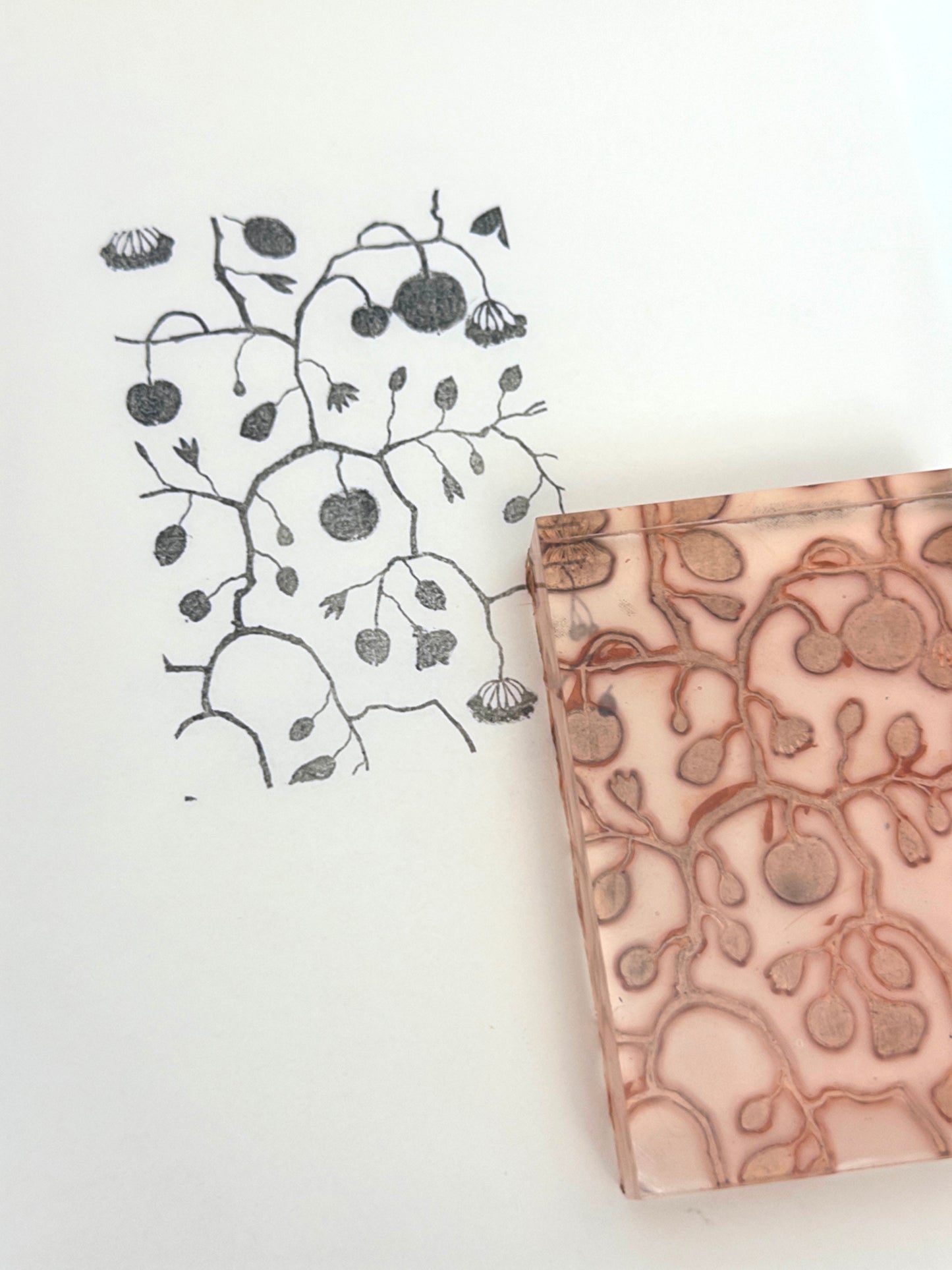 Berry Vine Botanical Stamp