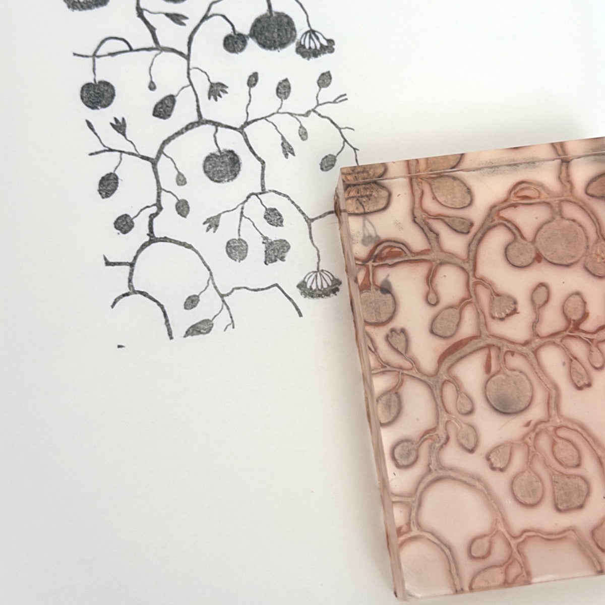 Berry Vine Botanical Stamp