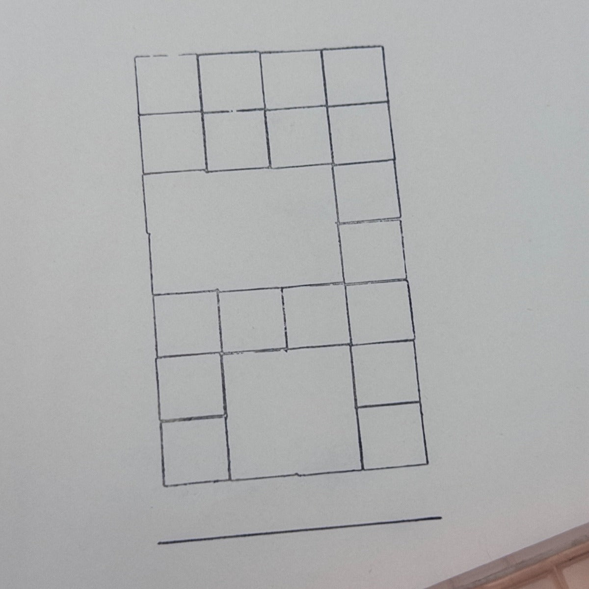 Modular Collage Grid Stamp