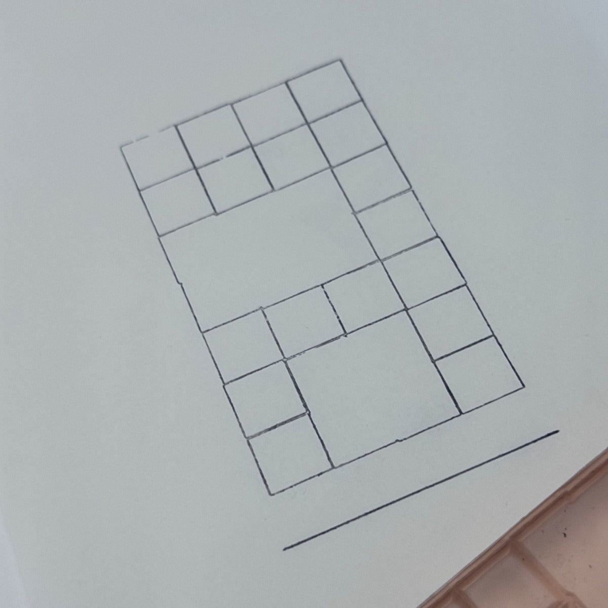 Modular Collage Grid Stamp
