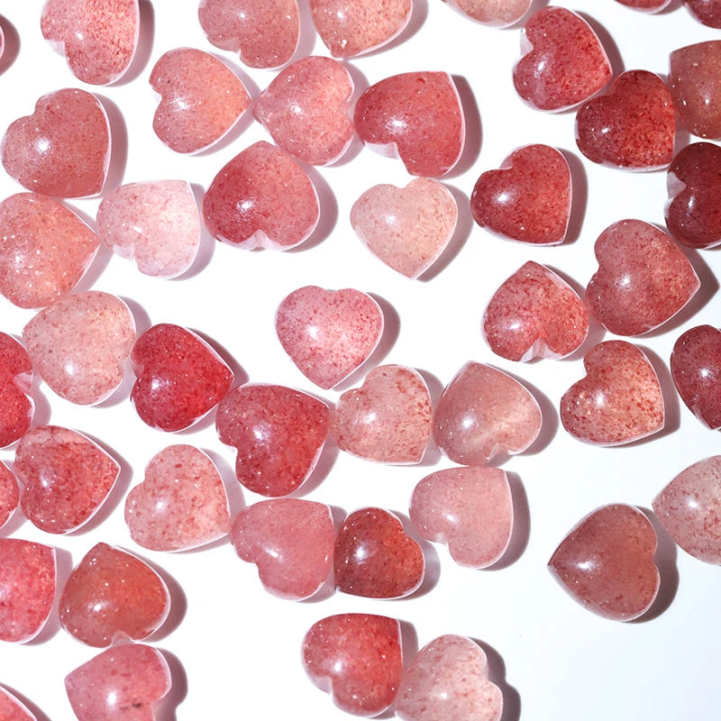 Natural Strawberry Crystal Love Mineral Crystals