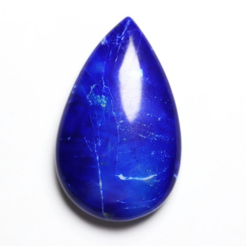 A5 Natural Afghan Lapis lazuli Droplet Pendant Mineral Crystal