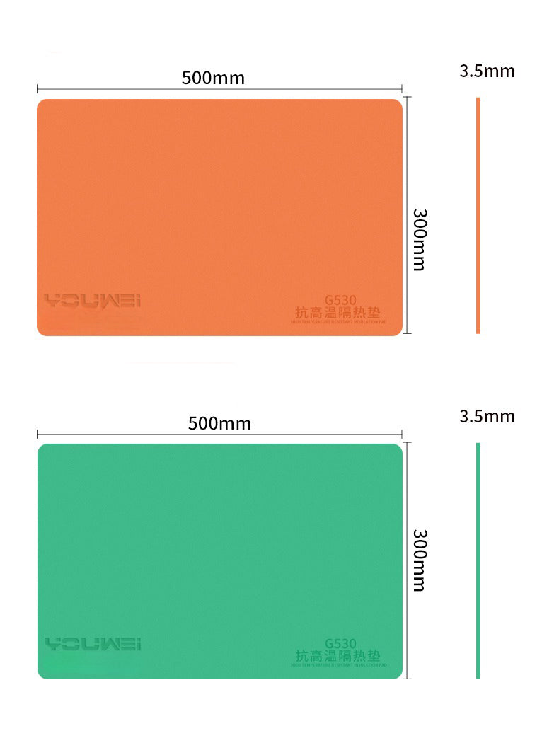 500 degree high-temperature resistant silicone pad for jewelry production