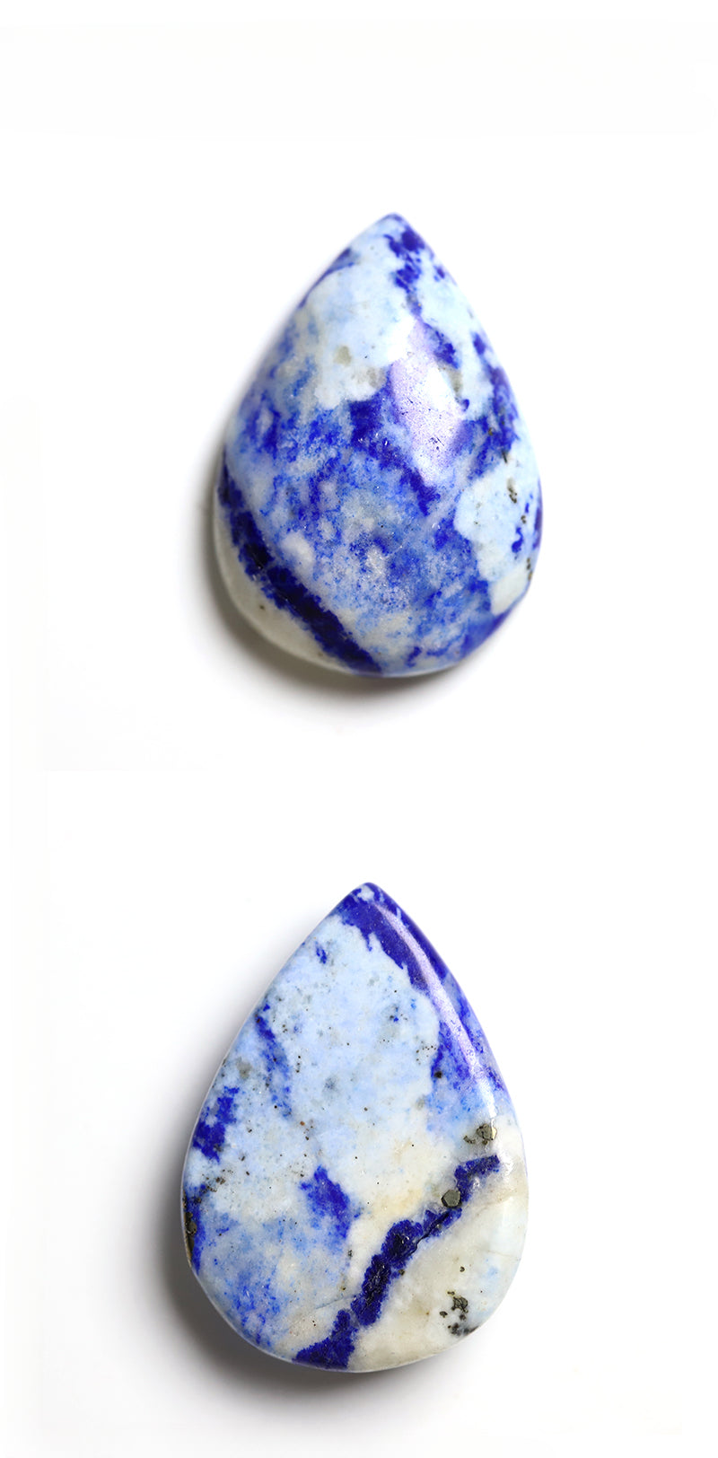 A5 Natural Afghan Lapis lazuli Droplet Pendant Mineral Crystal